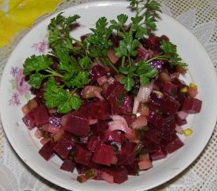 свекольный салат